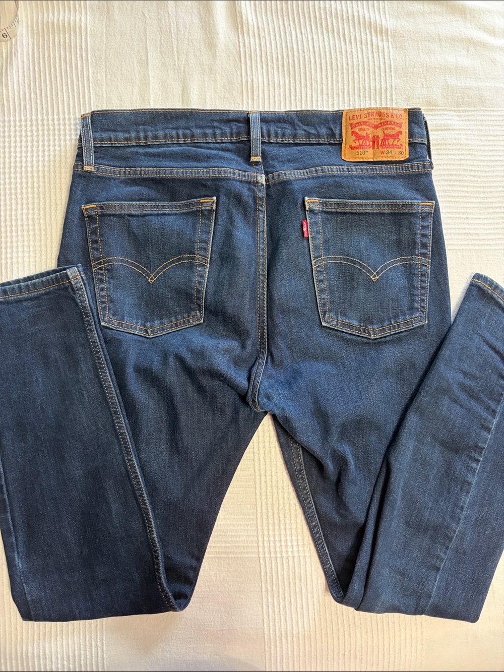 Levi's 510 Skinny Fit Men's Jeans Dark Wash Blue 34x30
